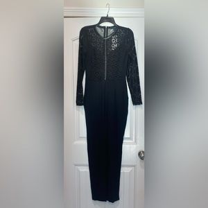 NWT - French Connection Lace Jumpsuit